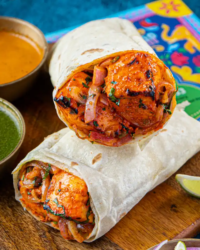 Paneer Tikka Roll